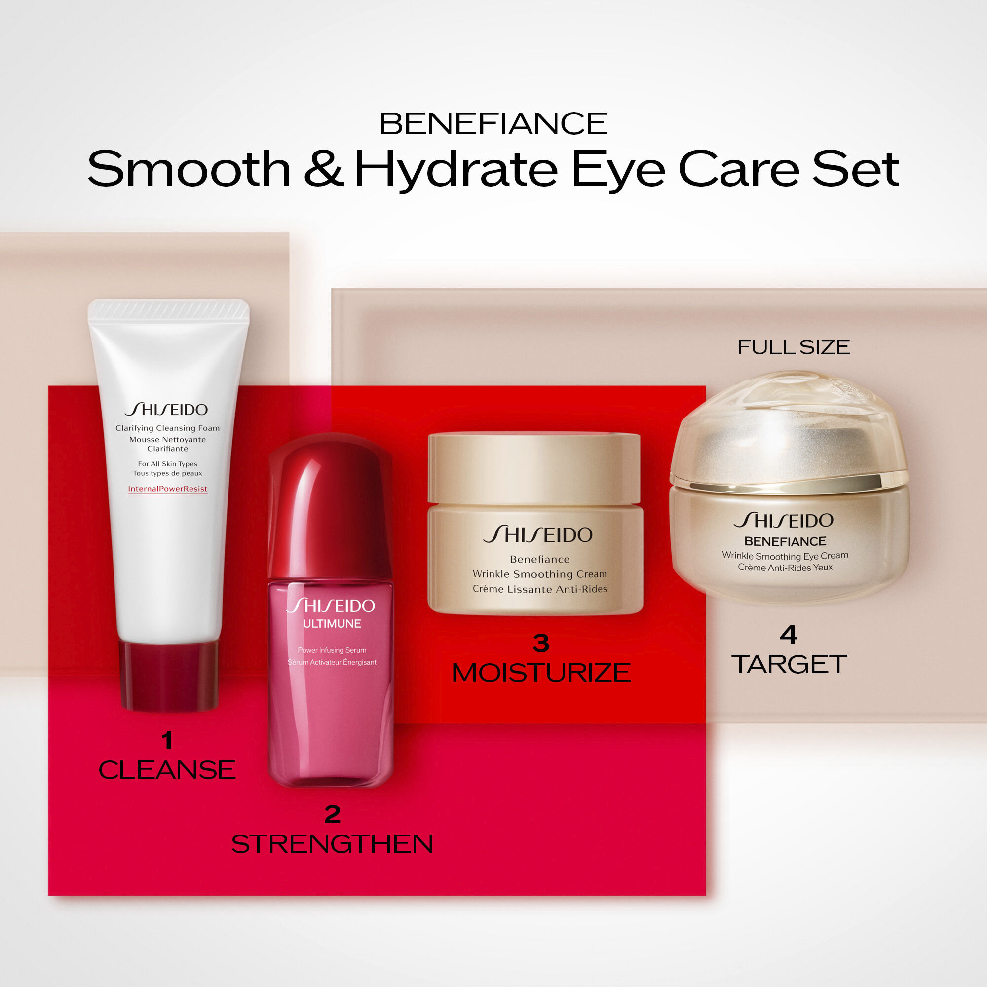 Benefiance Smooth & Hydrate Eye Care Set | SHISEIDO