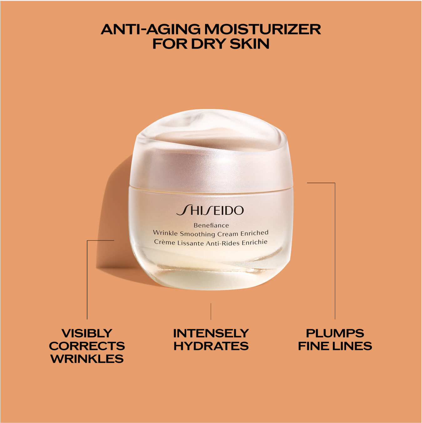 Wrinkle Smoothing Cream Enriched – Benefiance | SHISEIDO