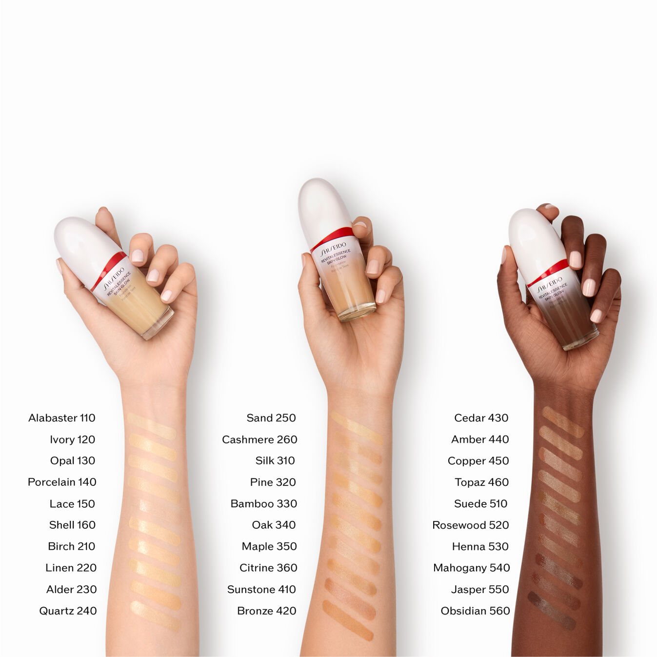 激安/新作 SKIN REVITALESSENCE GLOW SHISEIDO | 30 SPF Foundation ファンデーション
