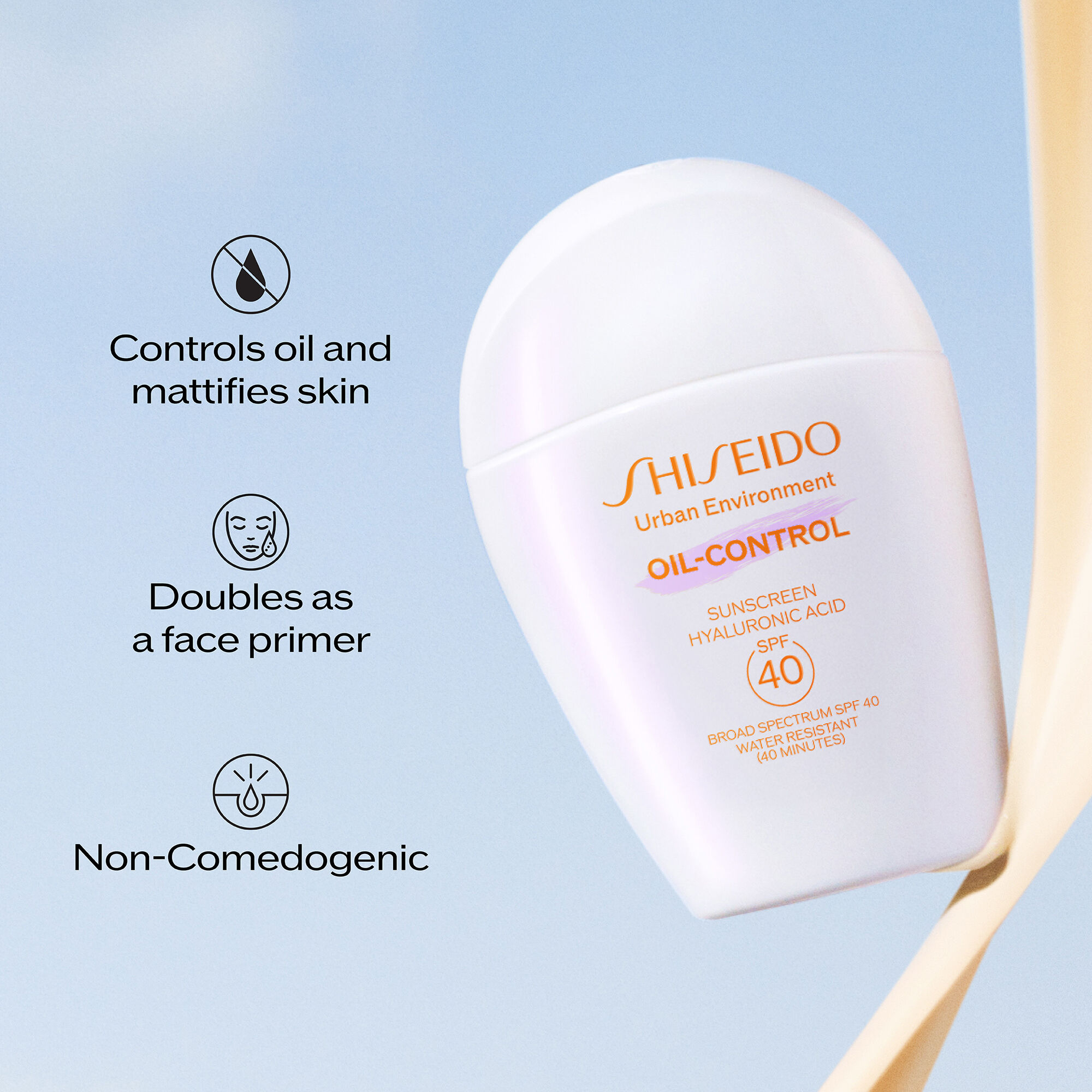 Urban Environment Oil-Control Sunscreen SPF 40, 