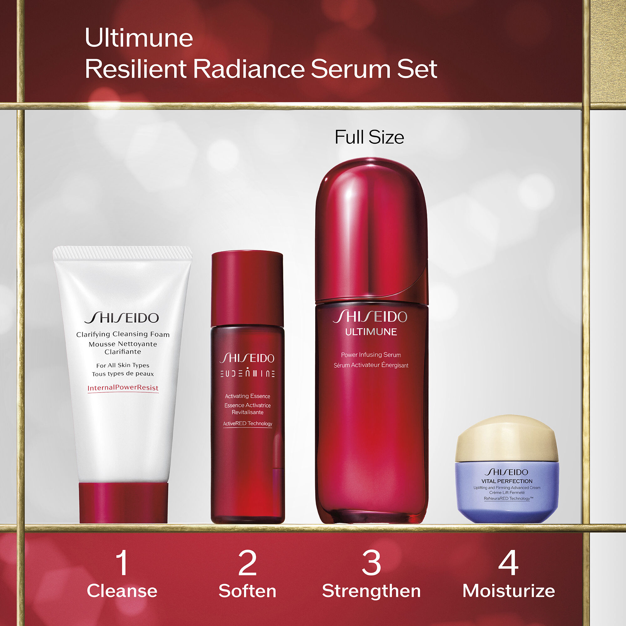 Ultimune Radiance-Boosting Hydrating Serum Set | SHISEIDO
