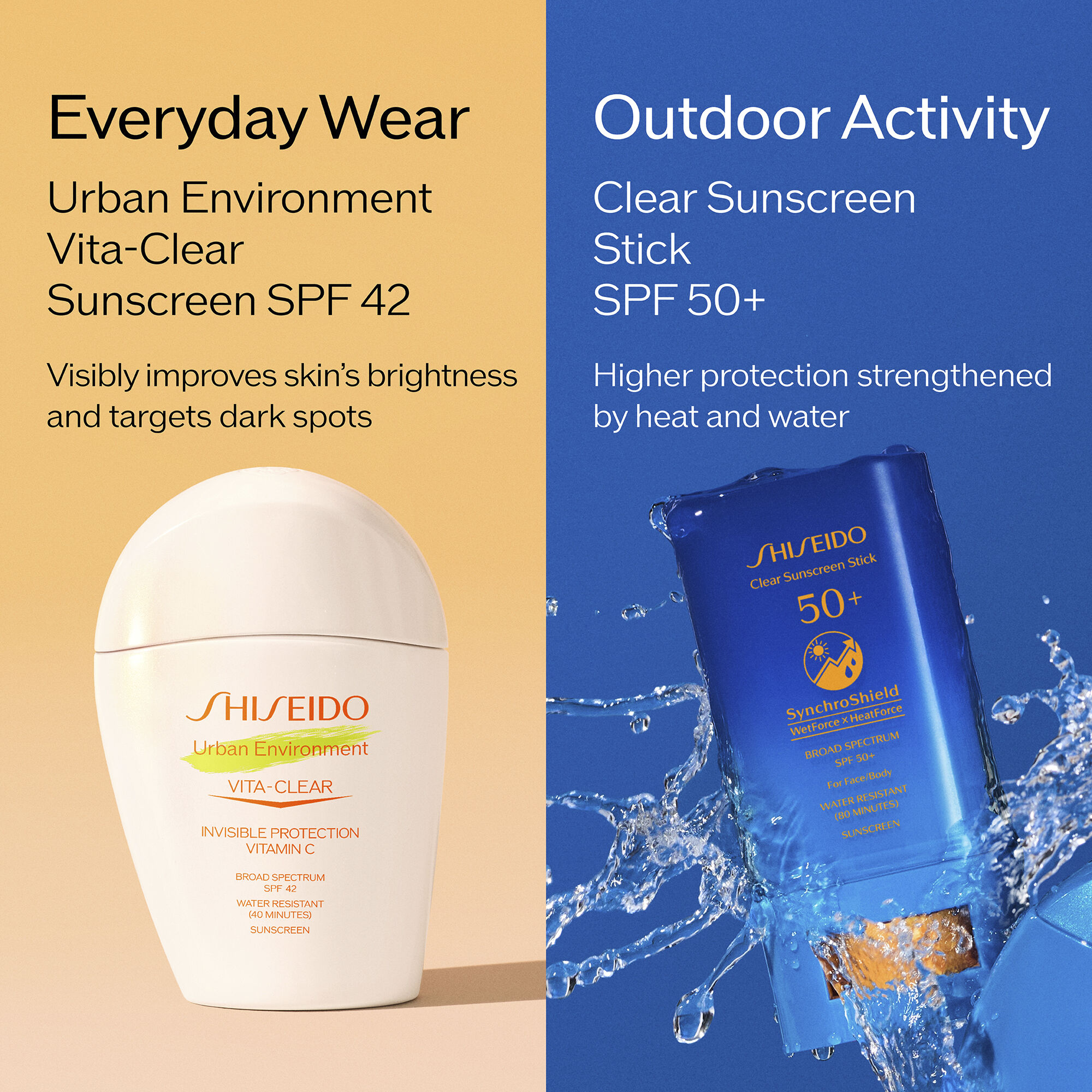 Urban Environment Vitamin C Sunscreen SPF 42 | SHISEIDO