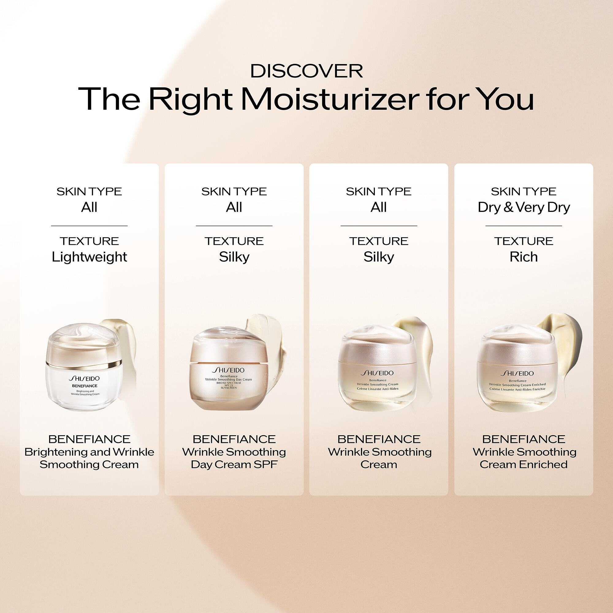 Benefiance Brightening and Wrinkle Smoothing Cream | Shiseido