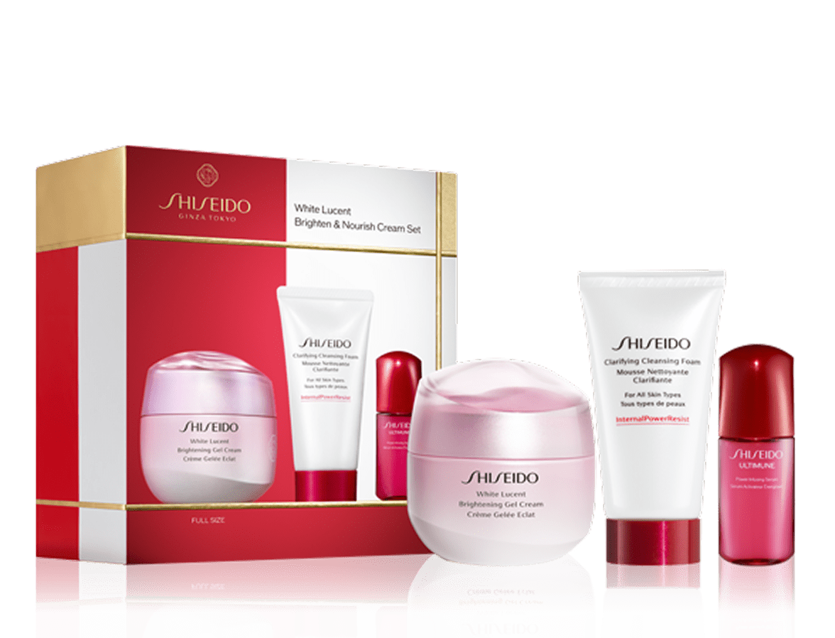 White Lucent Brighten & Nourish Cream Set